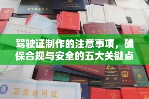 伊吾驾驶证制作的注意事项，确保合规与安全的五大关键点