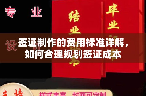 桃源签证制作的费用标准详解，如何合理规划签证成本